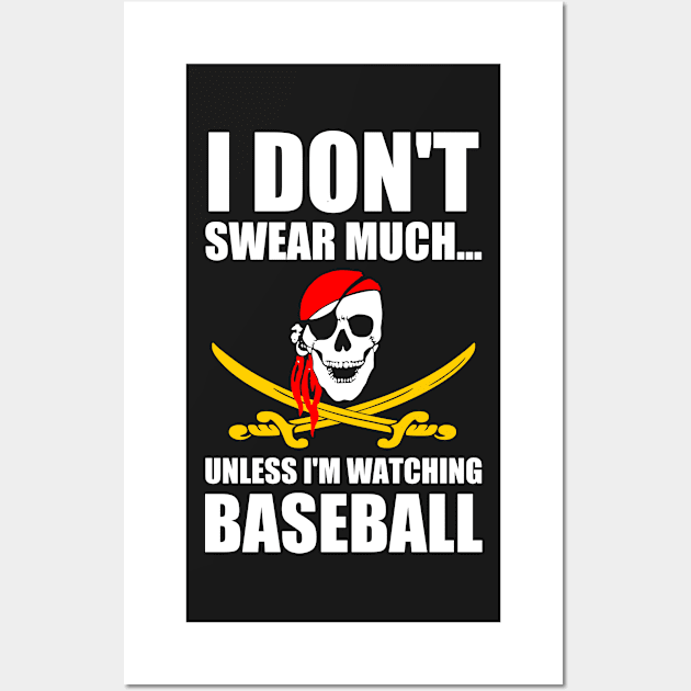 Pittsburgh Baseball Gift Swear Pap Wall Art by dutchlovedesign